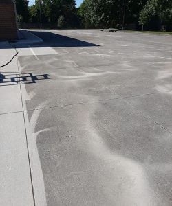 parking lot Pressure Washing in Knoxville
